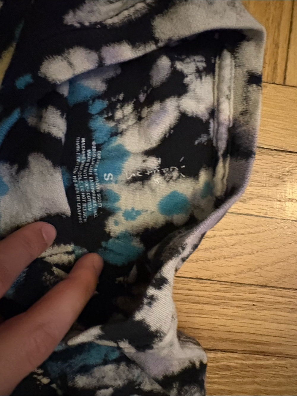 Cactus Jack Travis Scott Highest in the Room Tie-Dye Shirt - Picture 2 of 3